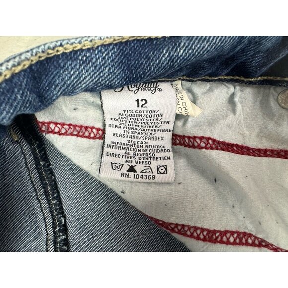 Royalty Size 12 Womens Jeans Hi Rise Skinny Dark Wash Stretch - Picture 2 of 5